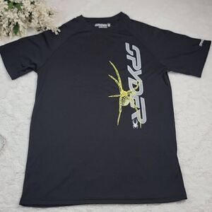 ‎SPYDER Boys Black Tee Shirt [SIZE XL]